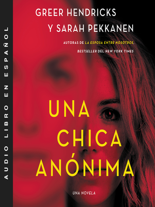 Cover image for An Anonymous Girl \ Una chica anónima (Spanish edition)